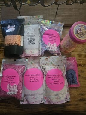 Pink Zebra Sprinkles